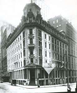 J.P. Morgan Binası, Wall Street, New York (jelatin gümüşü fotoğraf)