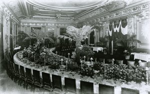 Metropolitan Kulübü iç by G.P. Hall und Sohn