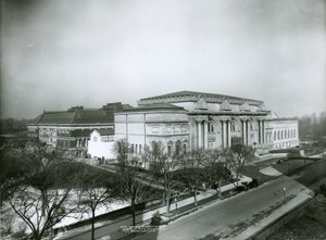 Güneydoğudan Metropolitan Sanat Müzesi, New York, 1909 by G.P. Hall und Sohn