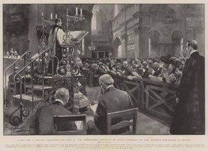 Festival Orucu, Taç Giyme Günü, 26 Haziran, St Paul Katedrali'nde Kral Edward'ın Sağlığına Restorasyonu için Şefaat Hizmeti by G.S. Amato