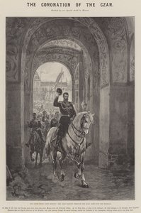 Çarın Taç Giymesi, Moskova