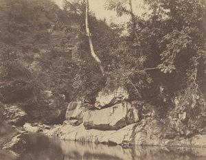 Nehir Sahnesi, c. 1855. by G. B. Gething