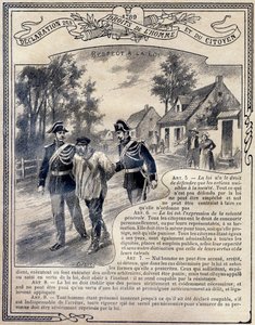1789: İnsan ve yurttaş hakları bildirgesi: Yasaya saygı. İlkokulun üç dersinin ve Liseler ve Kolejlerin ilk sınıflarının öğrencilerine yönelik benzersiz etik ve yurttaşlık eğitimi kitabı, Deuxi