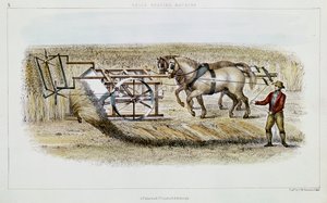 Çan biçme makinesi, 1851 by G. H. Swanston