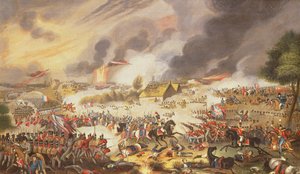Waterloo Savaşı, 18 Haziran 1815, 1842 by G. Newton