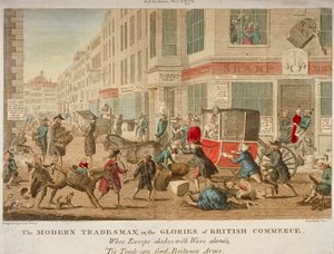 "Modern tüccar veya İngiliz ticaretinin görkemi", 1774 by G Terry