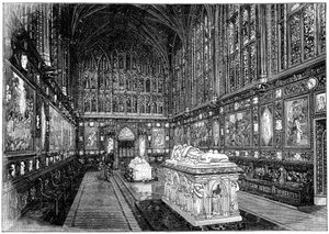 Albert Memorial Şapeli, Windsor, 1900.
