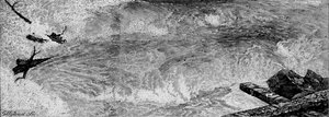 Şelalelerin Üstündeki Rapids, c1840, 1883 by G. Wyand
