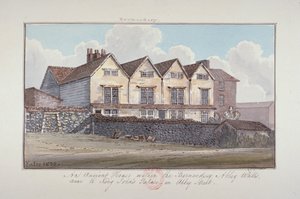 Aziz Kurtarıcı Manastırı, Bermondsey, Londra, 1825 by G Yates