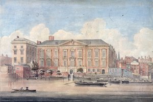 Balıkçılar Salonu, Londra, 1826 by G Yates