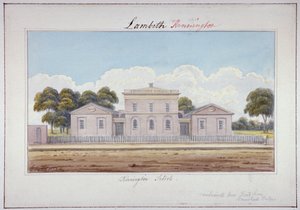 Kennington Okulları, Camberwell New Road, Lambeth, Londra, 1826 by G Yates