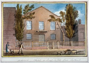 Metodist Şapeli, Great Suffolk Caddesi, Southwark, Londra, 1825 by G Yates