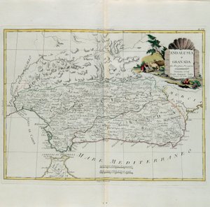 Endülüs ve Granada, G. Zuliani tarafından Venedik