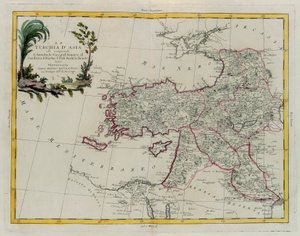 Anadolu, Gürcistan, Ermenistan, Kürdistan, Diarbec, Irak-Arabi, Suriye dahil olmak üzere Asya Türkiye, G. Zuliani tarafından Venedik
