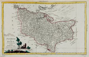 Kent Eyaleti, G. Zuliani tarafından 1779