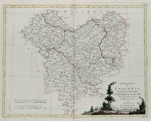 Krakov, Lekzyca, Sieradz, Sandomir ve Lublin Pfalzları, G. Zuliani tarafından 1781