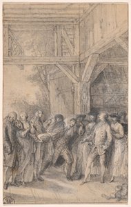  by Gabriel Jacques de Saint Aubin
