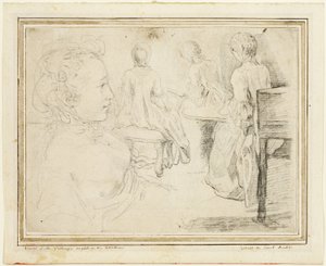  by Gabriel Jacques de Saint Aubin