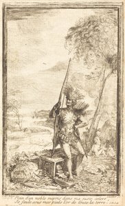 Frontispiece: Alegorik Kompozisyon (Alegorik Kompozisyon) by Gabriel Jacques de Saint Aubin