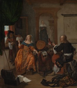 Müzikli Bir Parti, 1659. by Gabriel Metsu