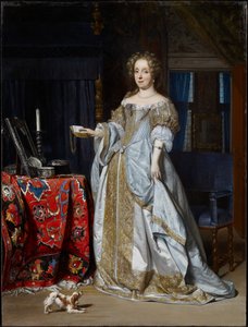 Bir Bayan Portresi by Gabriel Metsu
