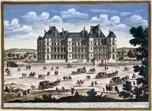 Paris çevresinde Chateau de Madrid, Perelle tarafından