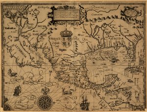 Yeni ve önemli Terraum ve krallıklar, California Hispaiae Mexico ve Peru