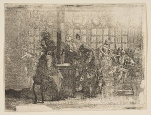Les Nouvellistes, 1752.