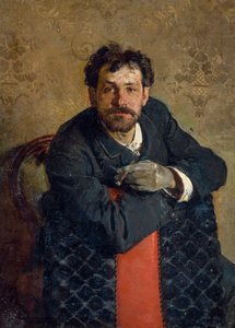 Gaetano Esposito'nun (1858-1911) mimar Antonio Curri'nin portresi