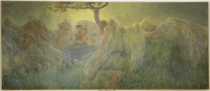 Annelik, 1891 by Gaetano Previati