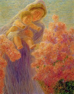 Anne ve Çocuk by Gaetano Previati