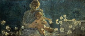 bizim hanımefendi krizantem by Gaetano Previati