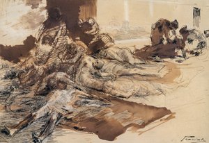veba çalışması by Gaetano Previati