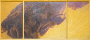 Meleklerin Düşüşü, yak. 1913, Gaetano Previati (tuval üzerine yağlı boya)