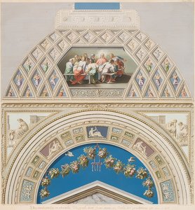 Son Akşam Yemeği ile çerçeve ve kasa. 1774