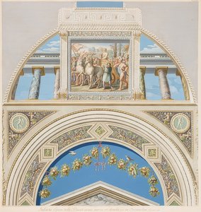 Triumph Davids ile çerçeve ve kasa. 1774 by Gaetano Savorelli