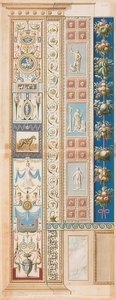Pilaster Loggia II (orta bölümde eyerli bir at ile süsleme)