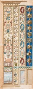Pilaster Loggia VI (Efesli Diana ile dekorasyon)