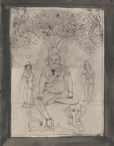 Indus Sabha'dan Figür by Gangaram Chintaman Tambat