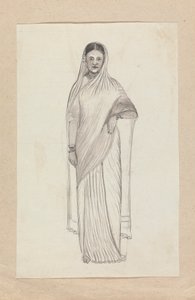 Hintli Kadın by Gangaram Chintaman Tambat
