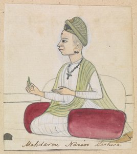 Mahdorou Narin Peşva by Gangaram Chintaman Tambat