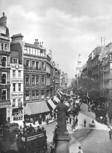 Cheapside, Londra, 1910 by Garratt and Atkinson