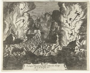 Zeeslag bij Lowestoft, 1665 Battaglia Navale tra 