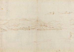 Maggiore Gölü by Gaspar van Wittel
