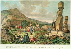 Adalılar ve Paskalya Adası Anıtları, Atlas de Voyage de La Perouse