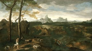 Çoban ve Keçili Manzara, c. 1635.