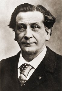François Coppée (1842-1908), Fransız şair ve oyun yazarı, Nadar tarafından fotoğraflandı.