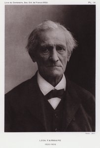 Leon Fairmaire, Fransız entomolog (s/b fotoğraf)