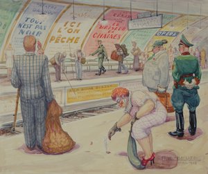 İşte bunun için balık tutuyoruz by Gaston Le Beuze