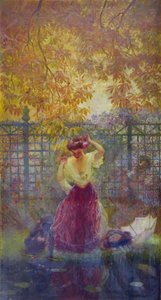 memnun etme arzusu (resim) by Gaston de la Touche